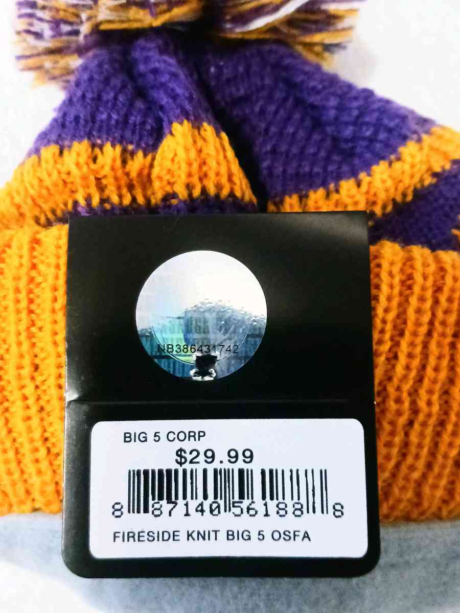 LA Lakers winter hat beanie