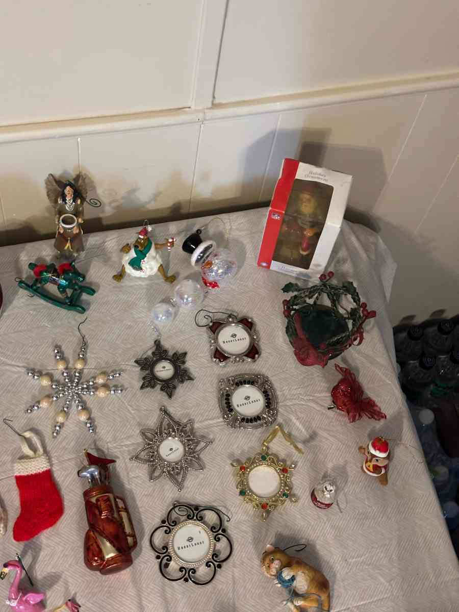 Christmas tree ornaments