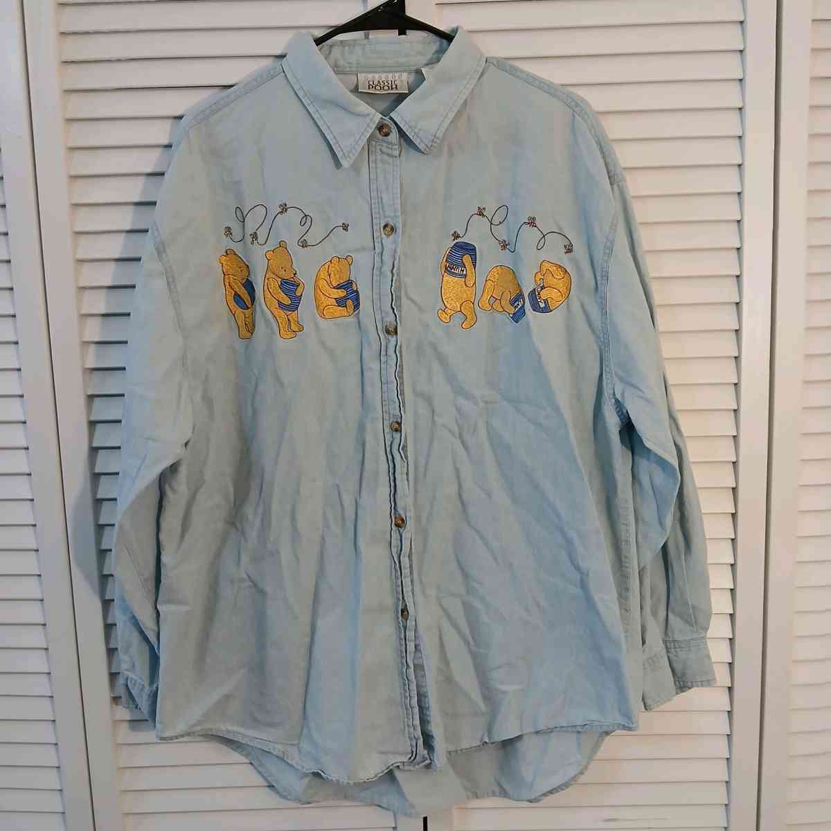 Disney Vintage Winnie the pooh shirt for women size XL