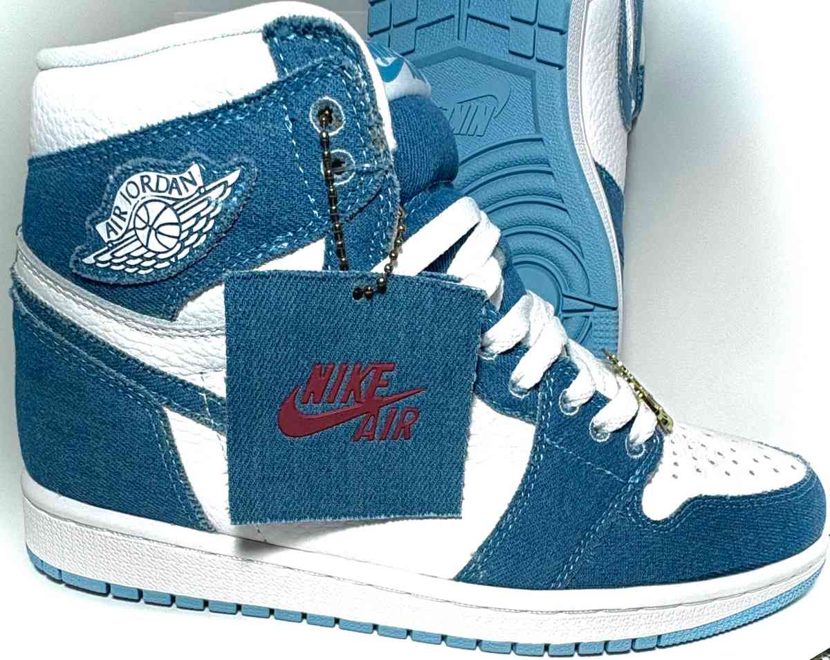 Nike Jordan Retro 1 Og Denim Size 7 8 10