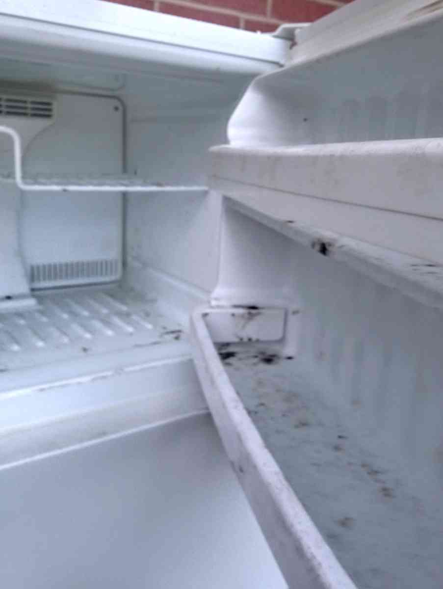 refrigerator and gently used electric stove