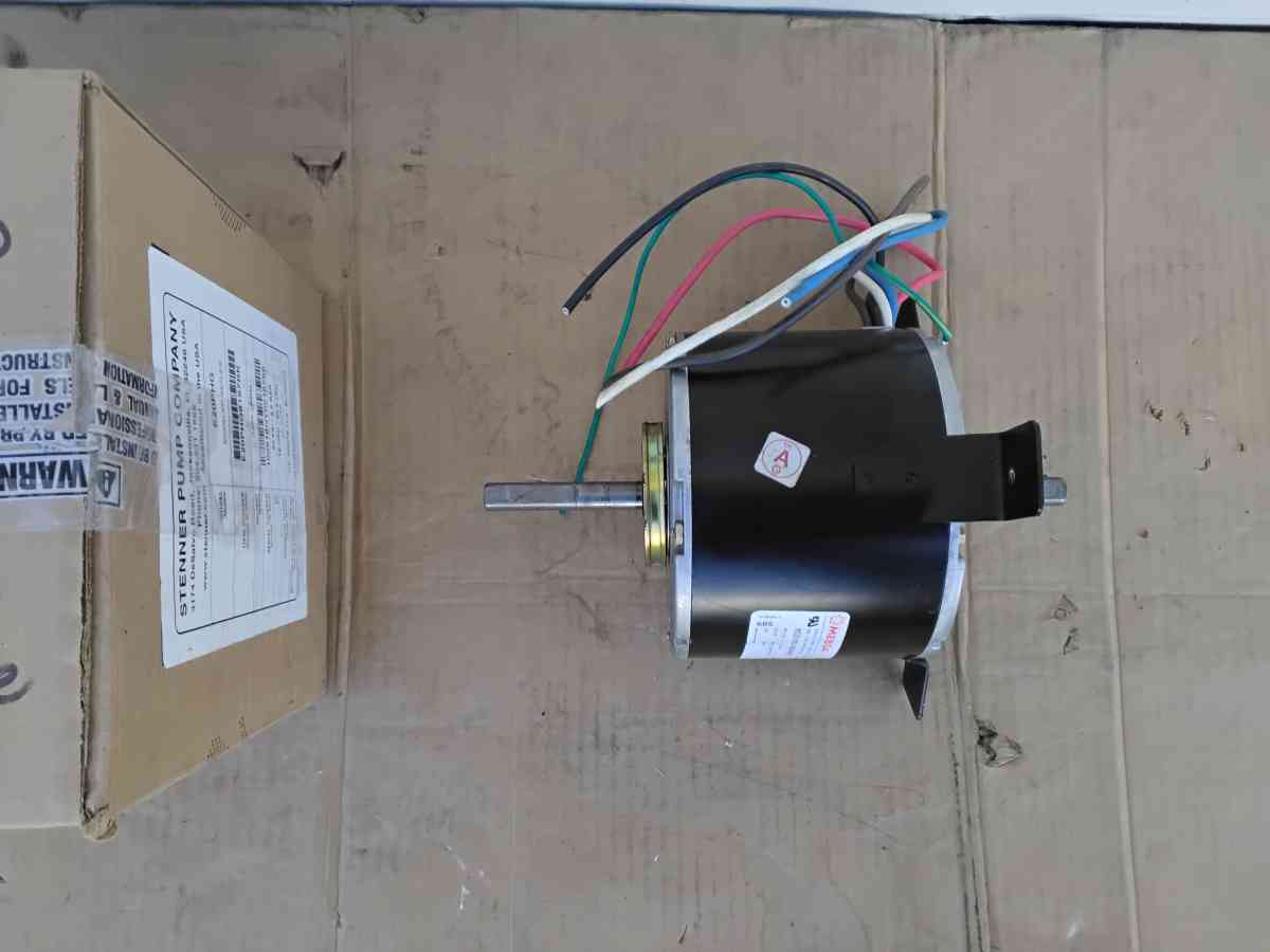 MEBSA IND 12 HP Electric Motor Dual Shaft Brand New