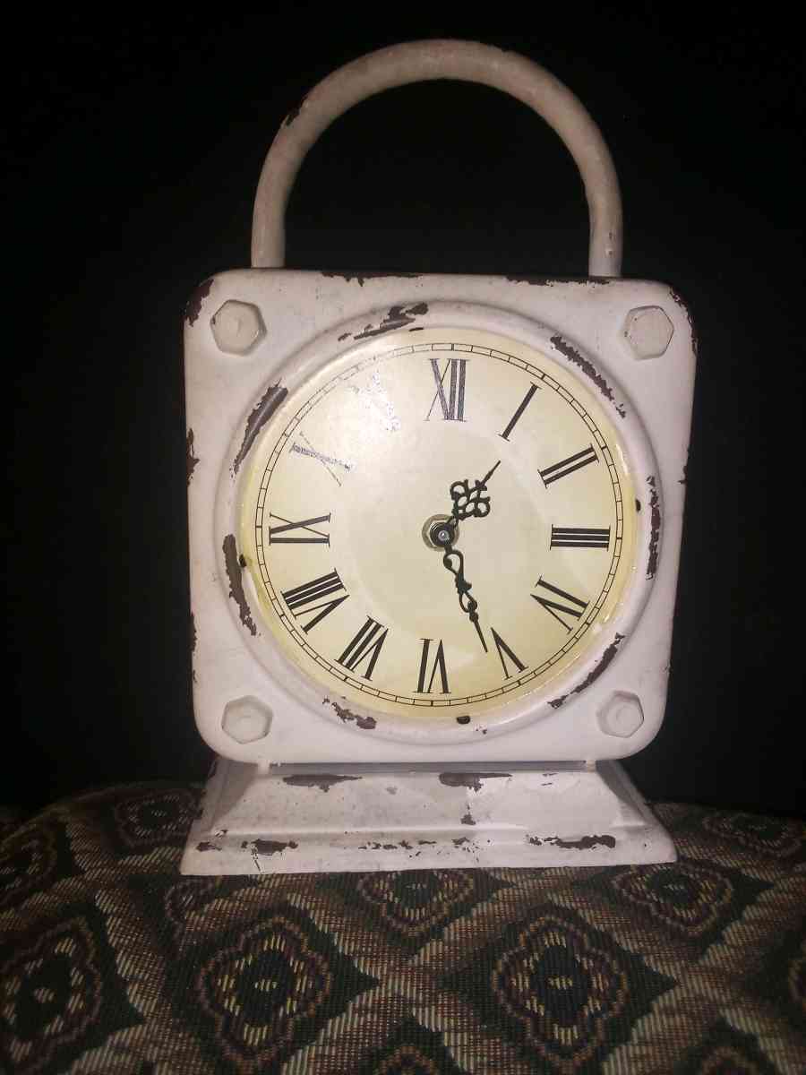 Rustic Metal Clock