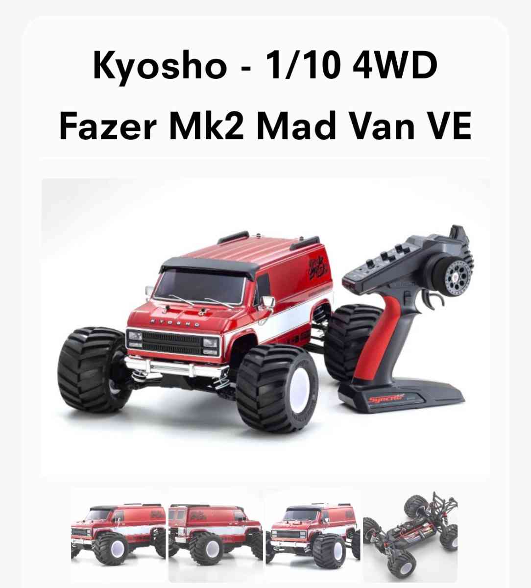 kyosho mad Van