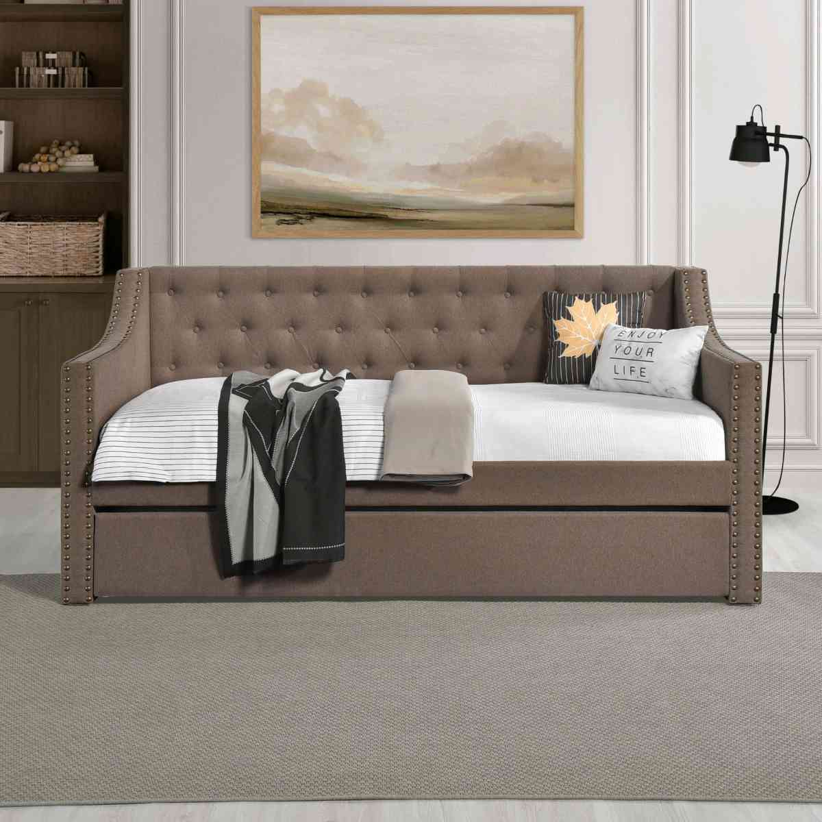 daybed with trundle and twin size mattresses Ive had it a mo