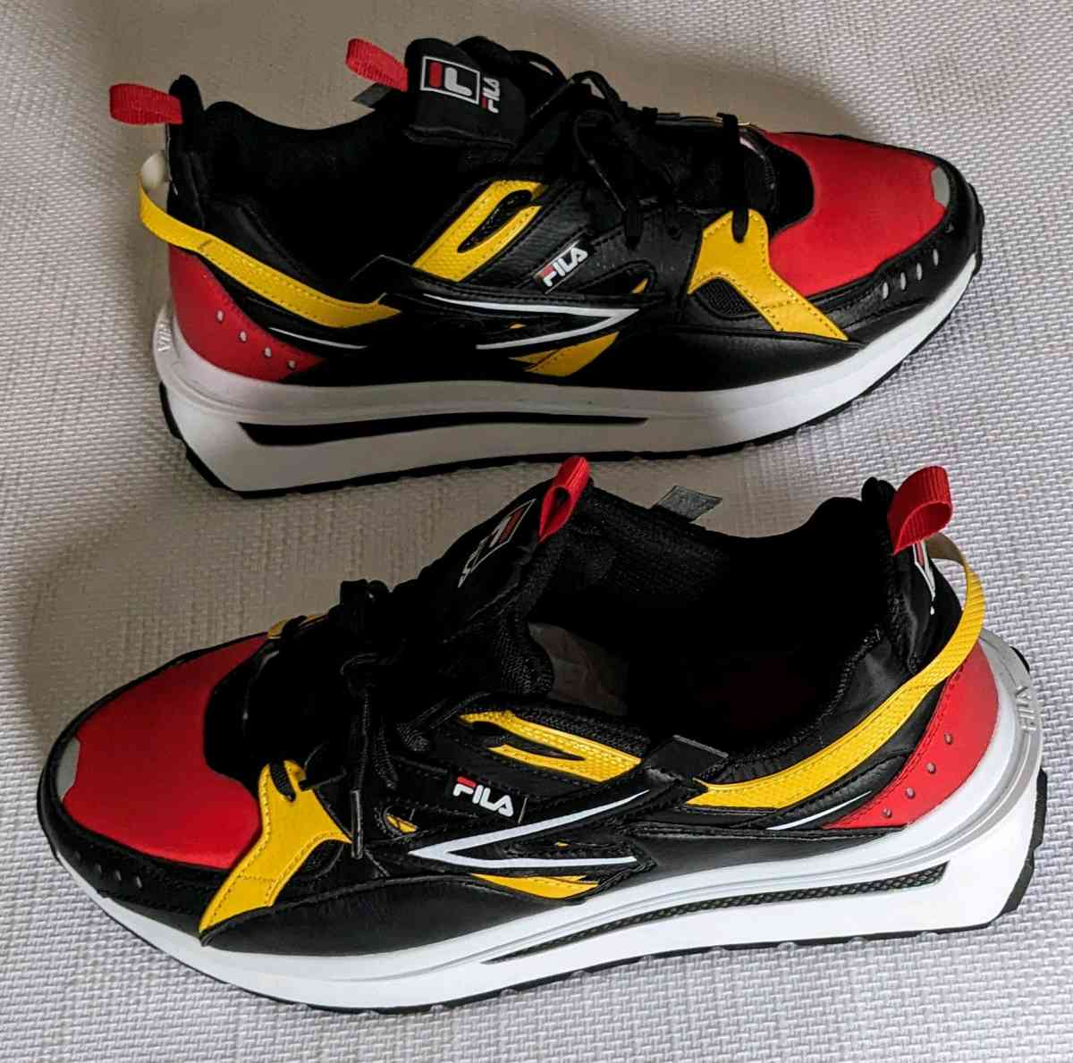 Fila Mens Sandenal Leather FitnessRunning Shoes