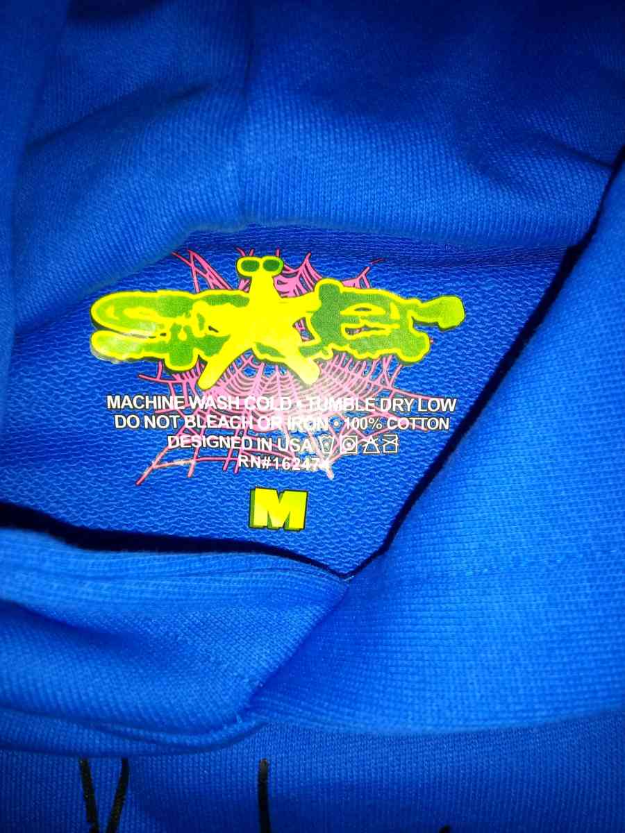 Sp5de hoodie TC Blue