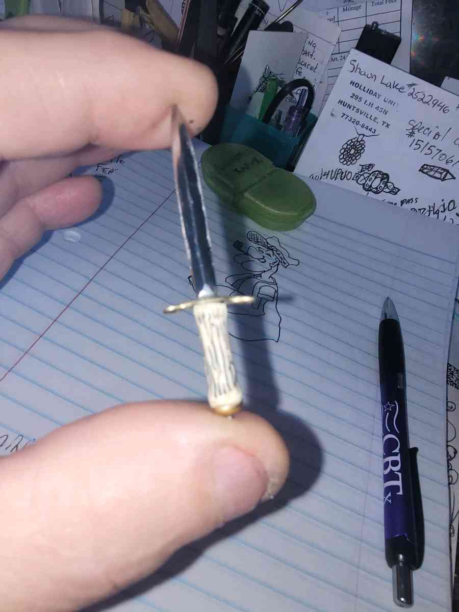 hand crafted Dagger letter opener