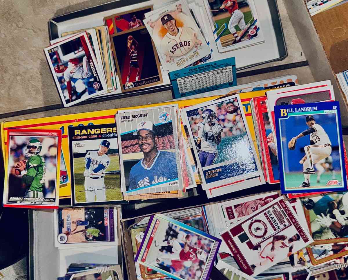 sports cards lot