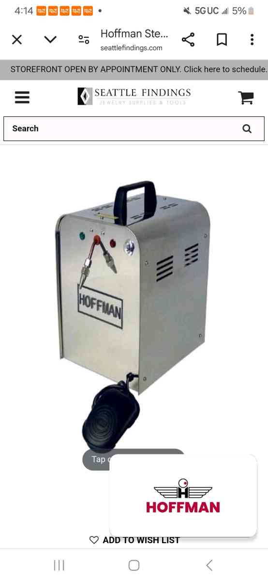 hoffman commercial steamer