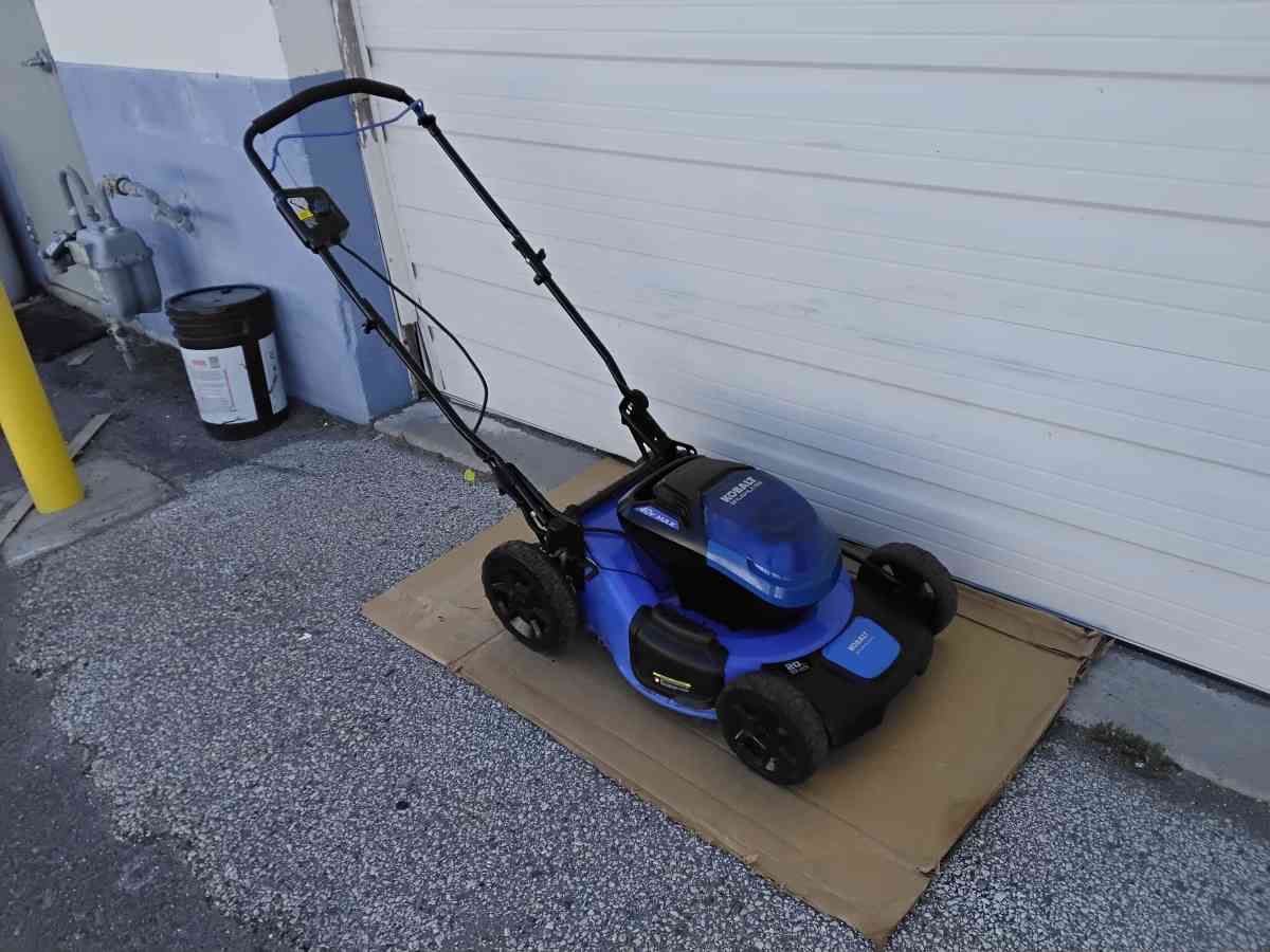 Nice Kobalt Cordless 40 Volt Brushless Lawn Mower