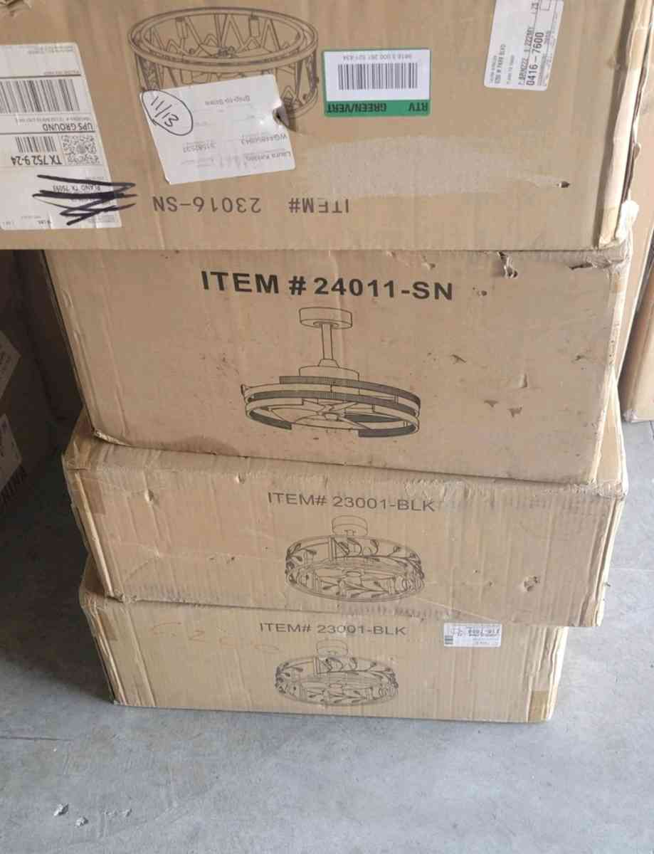 fans lights Give me offer for which one u want