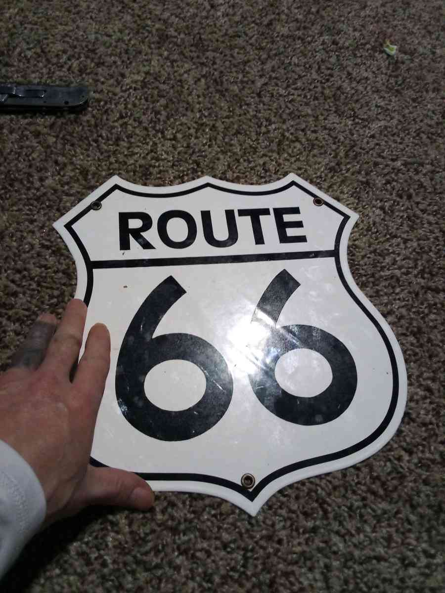 route 66 sign
