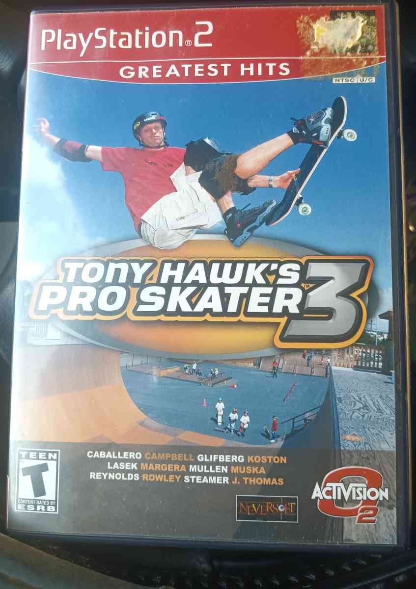 Tony hawk pro Skater 3