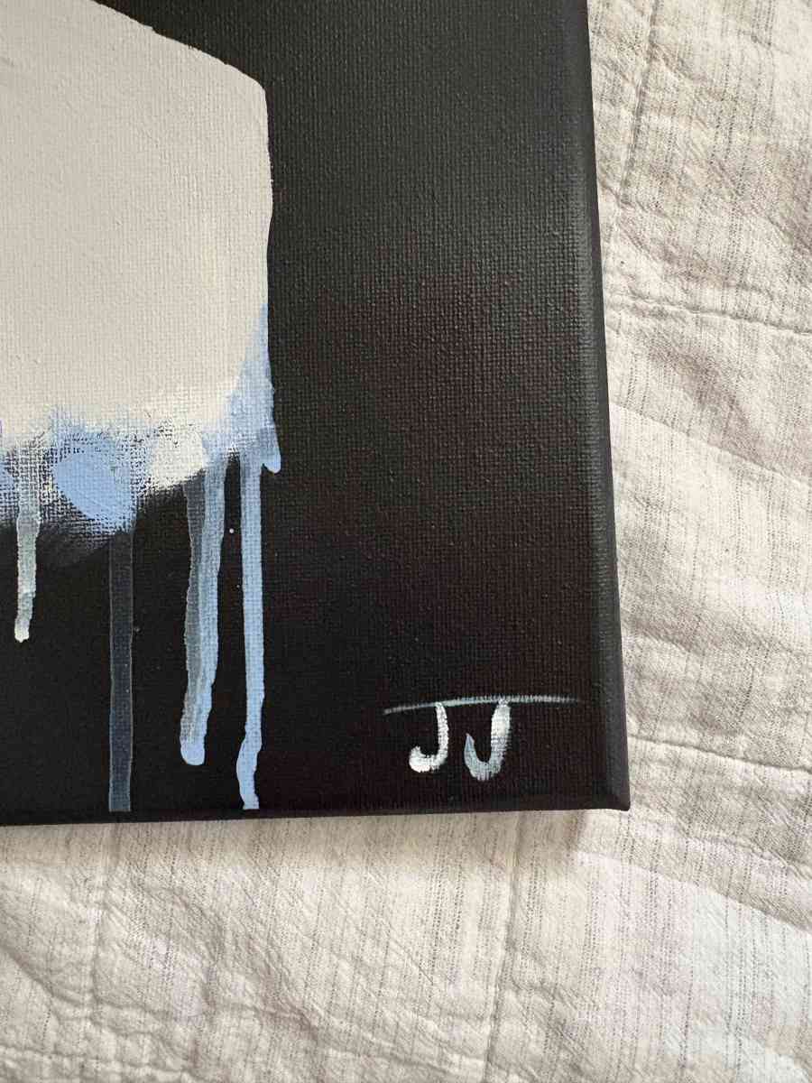 X painting by Jasmine Jenkins