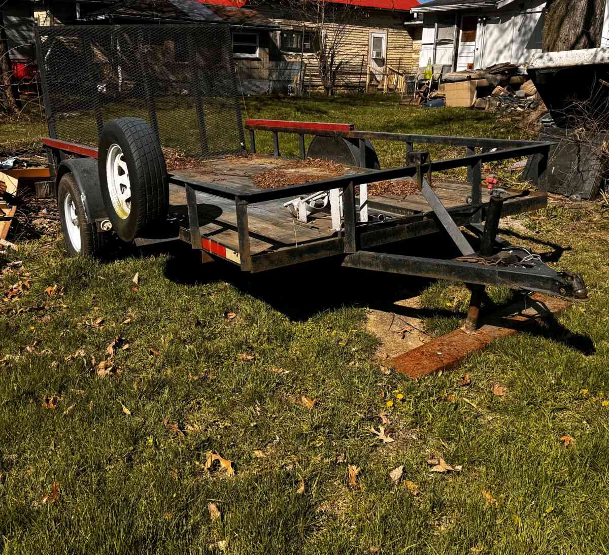12foot single axle trailer
