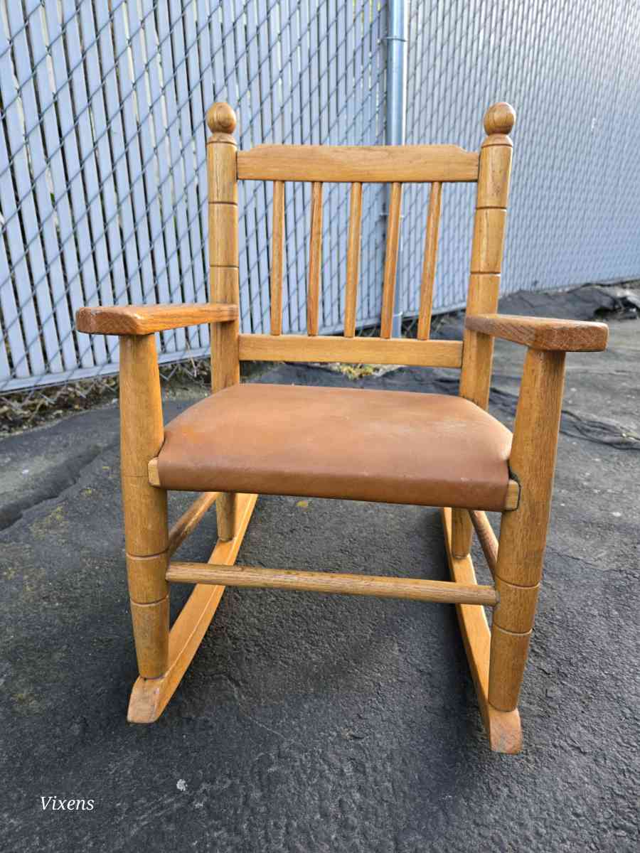 Vintage Childrens Rocking Chair