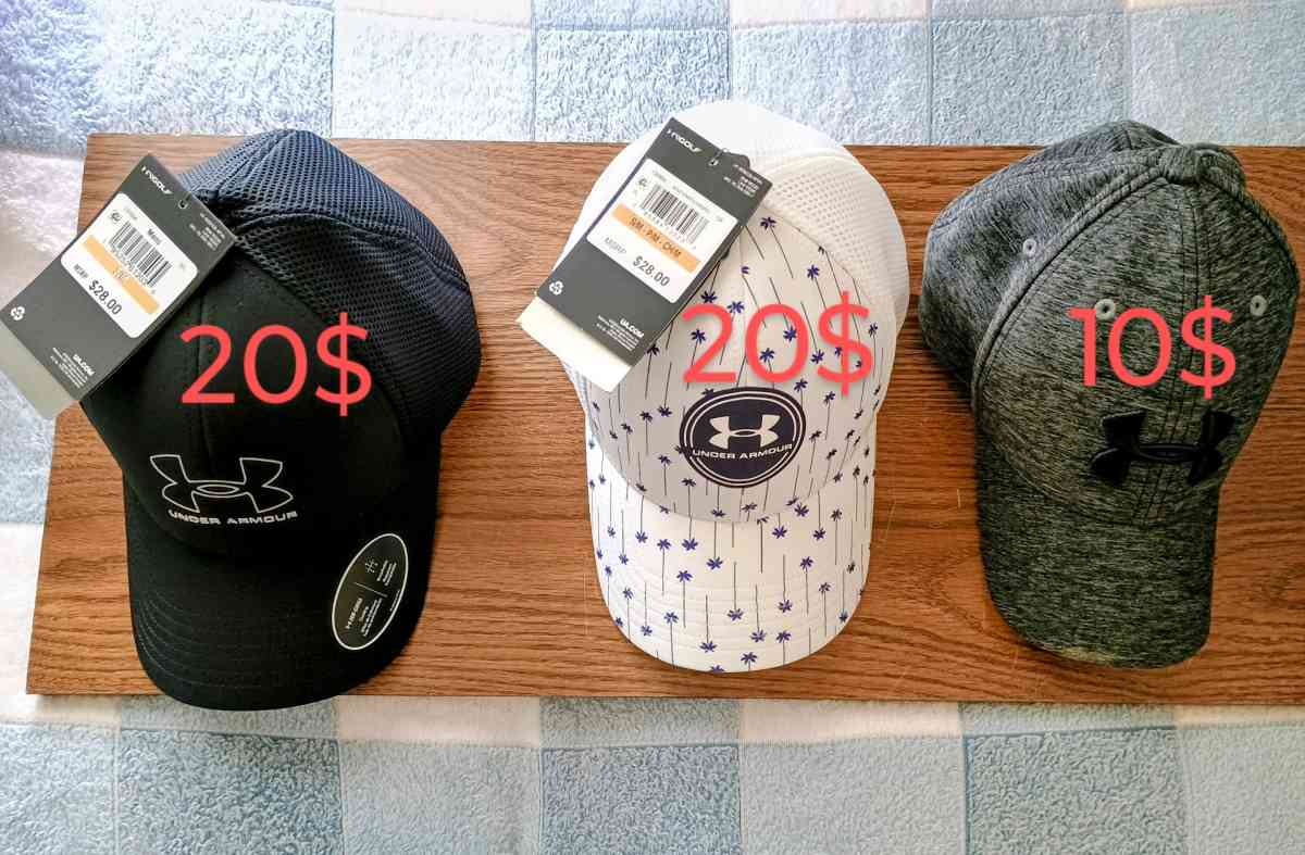 mens new and used hats