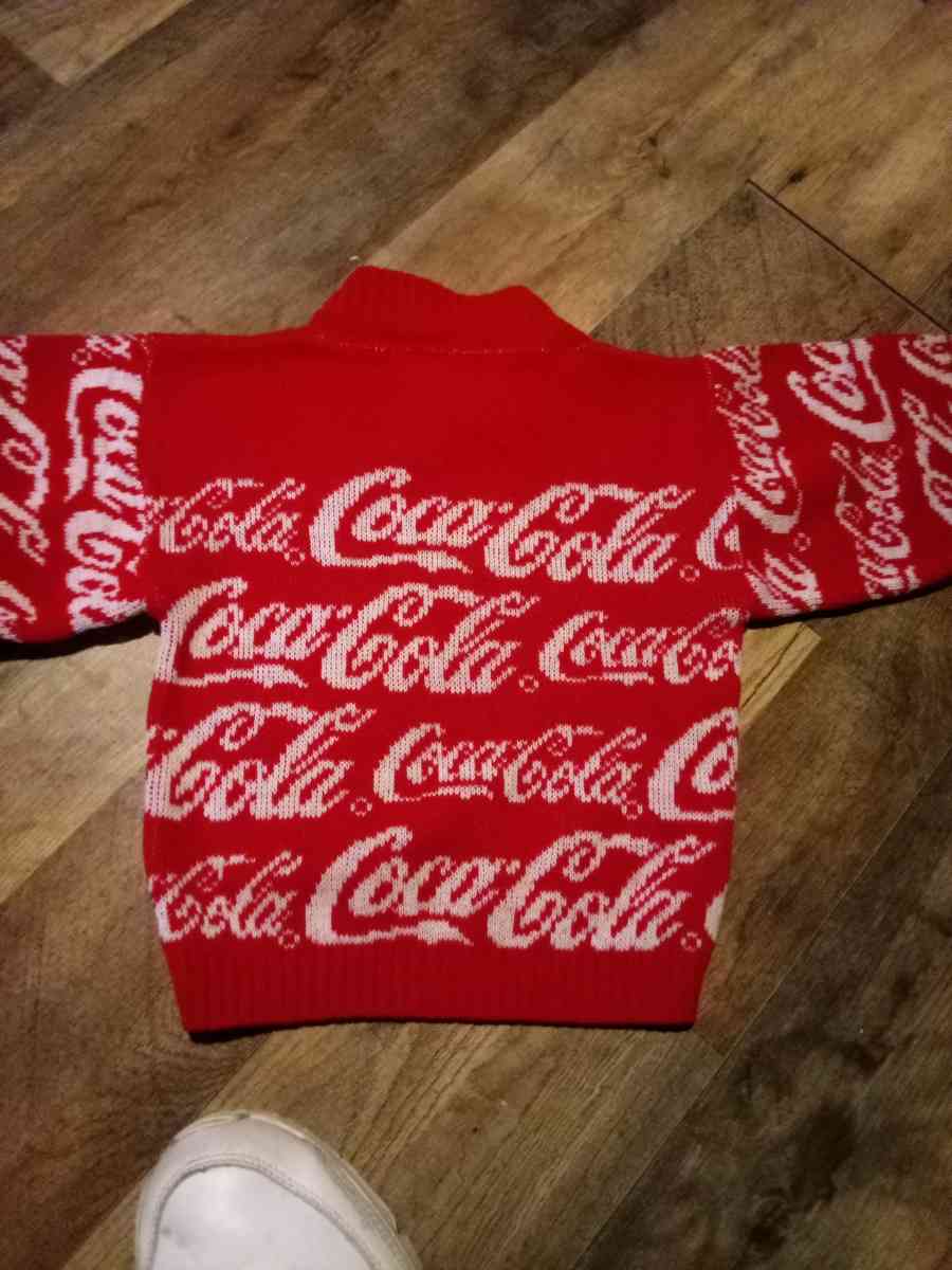 little kids coca cola sweater
