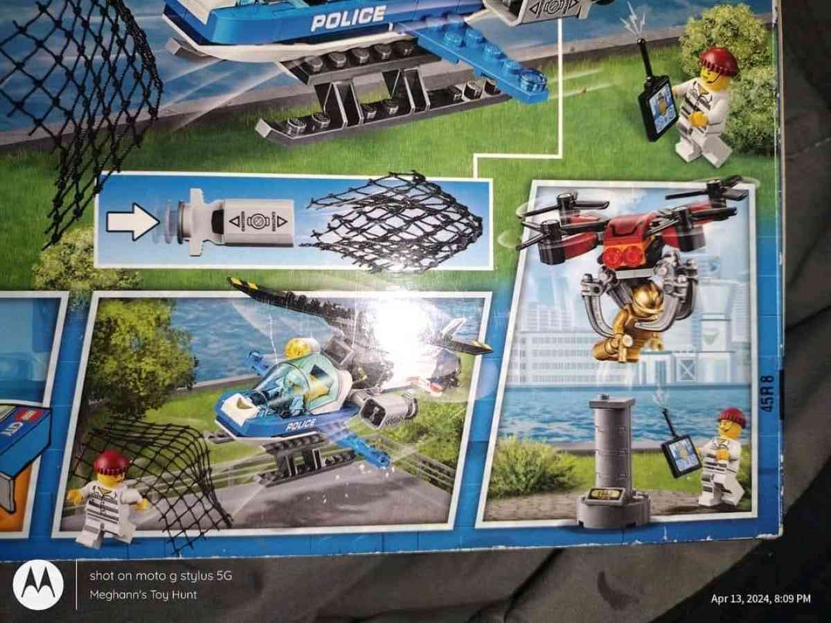 Lego City Sky Police Drone Chase