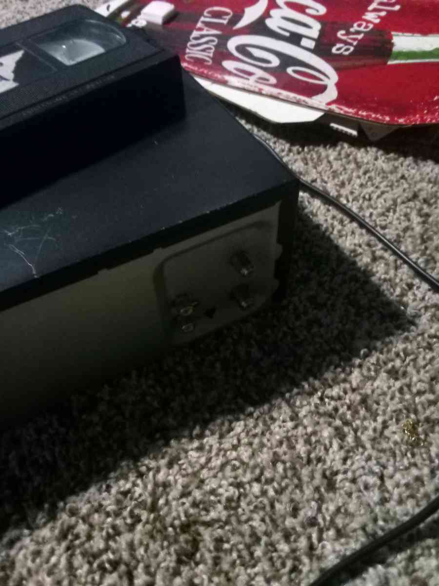 vcr with head cleaner