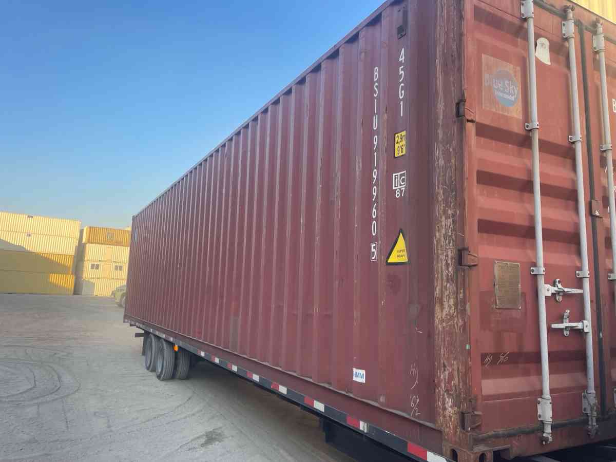 Conex sea box shipping container