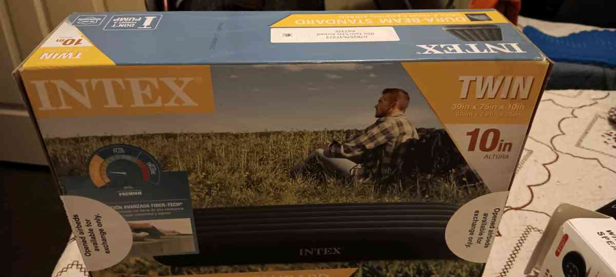 intex air bed new