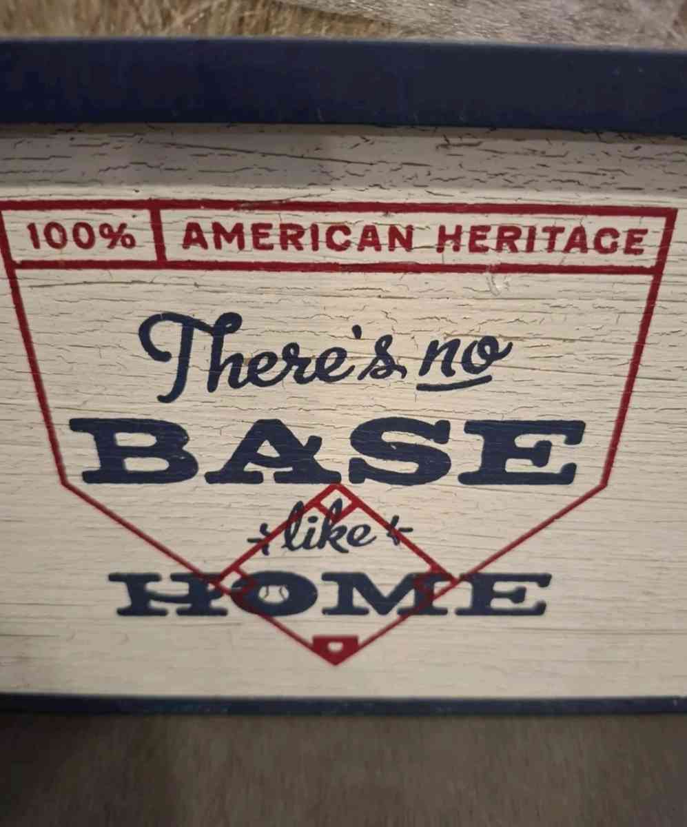 Theres No Base Like Home 6in  4in Picture Frame 2015