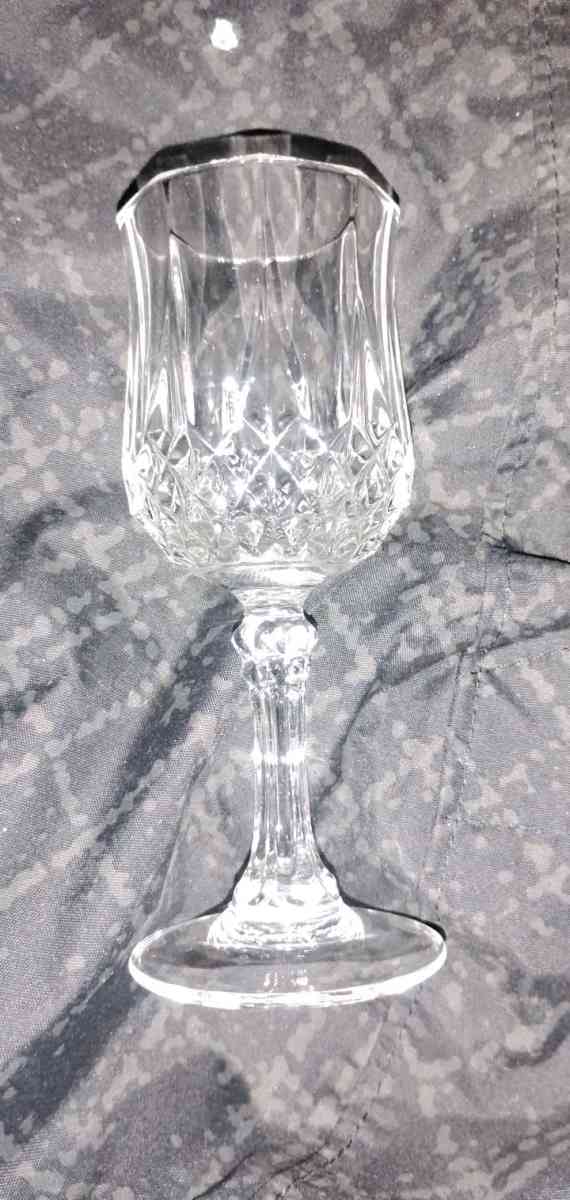 Vintage Crista DArques Longchamp Lead crystal glass