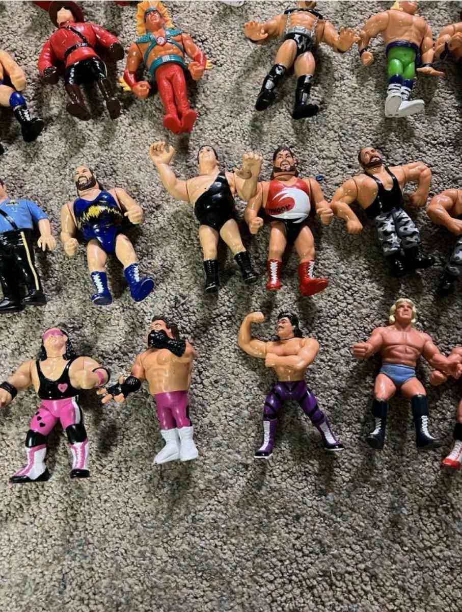 1990s Hasbro WWF Action Figures