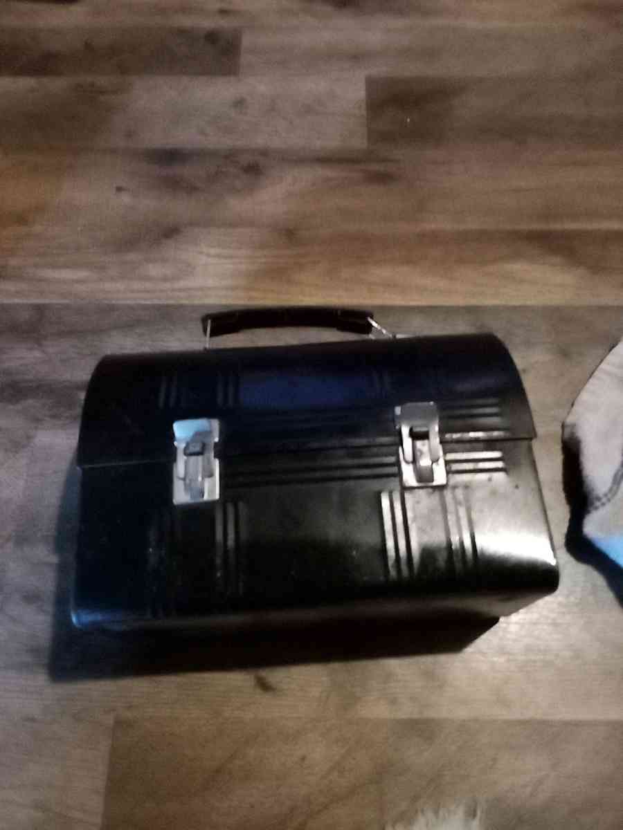 antique coal miner lunchbox