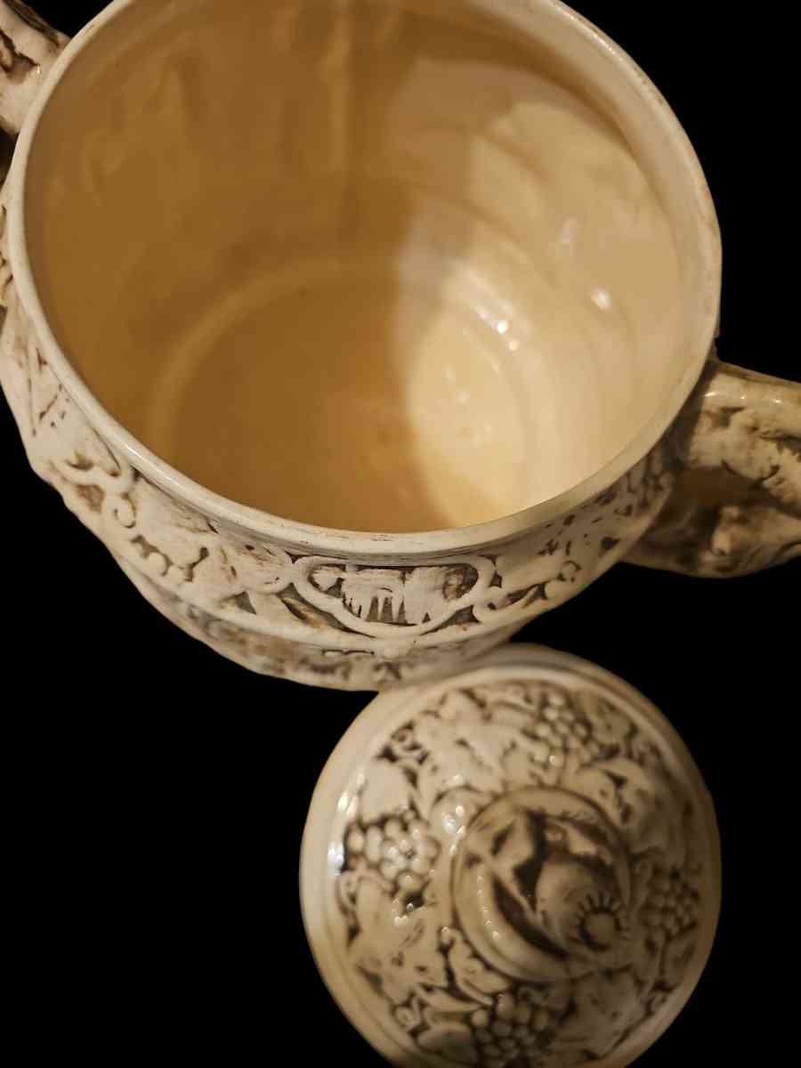 Large Castle Biscuit Jar