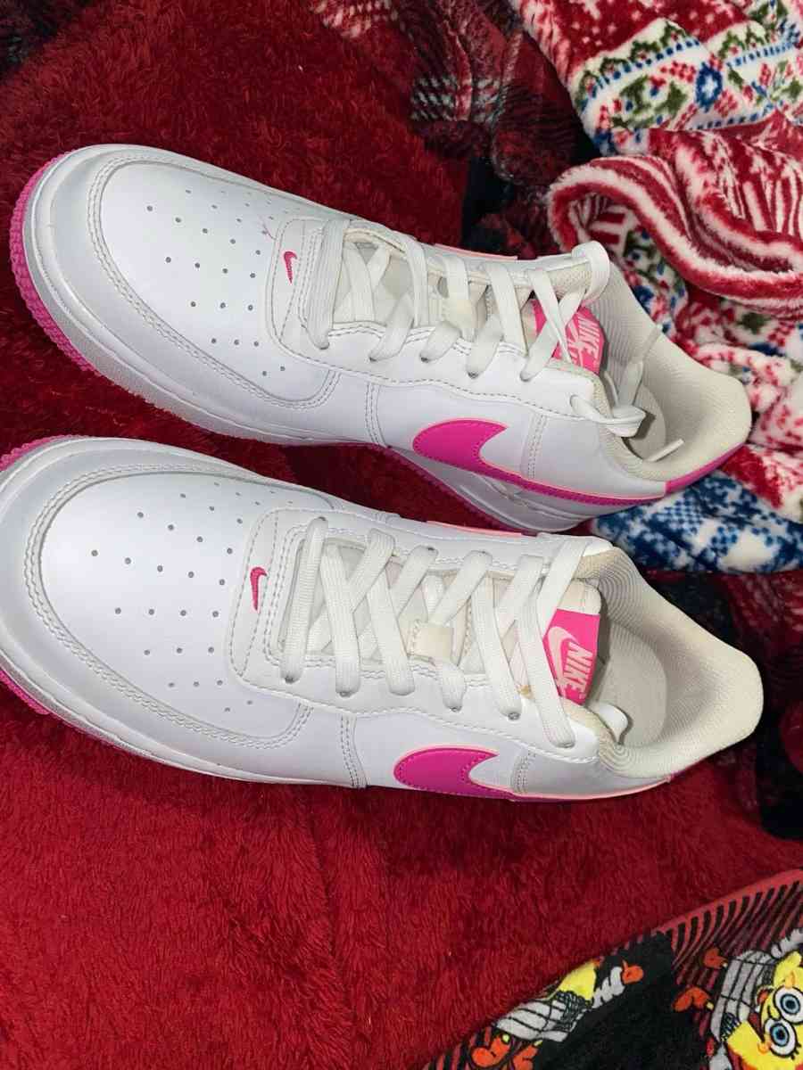 Pink And White Nike