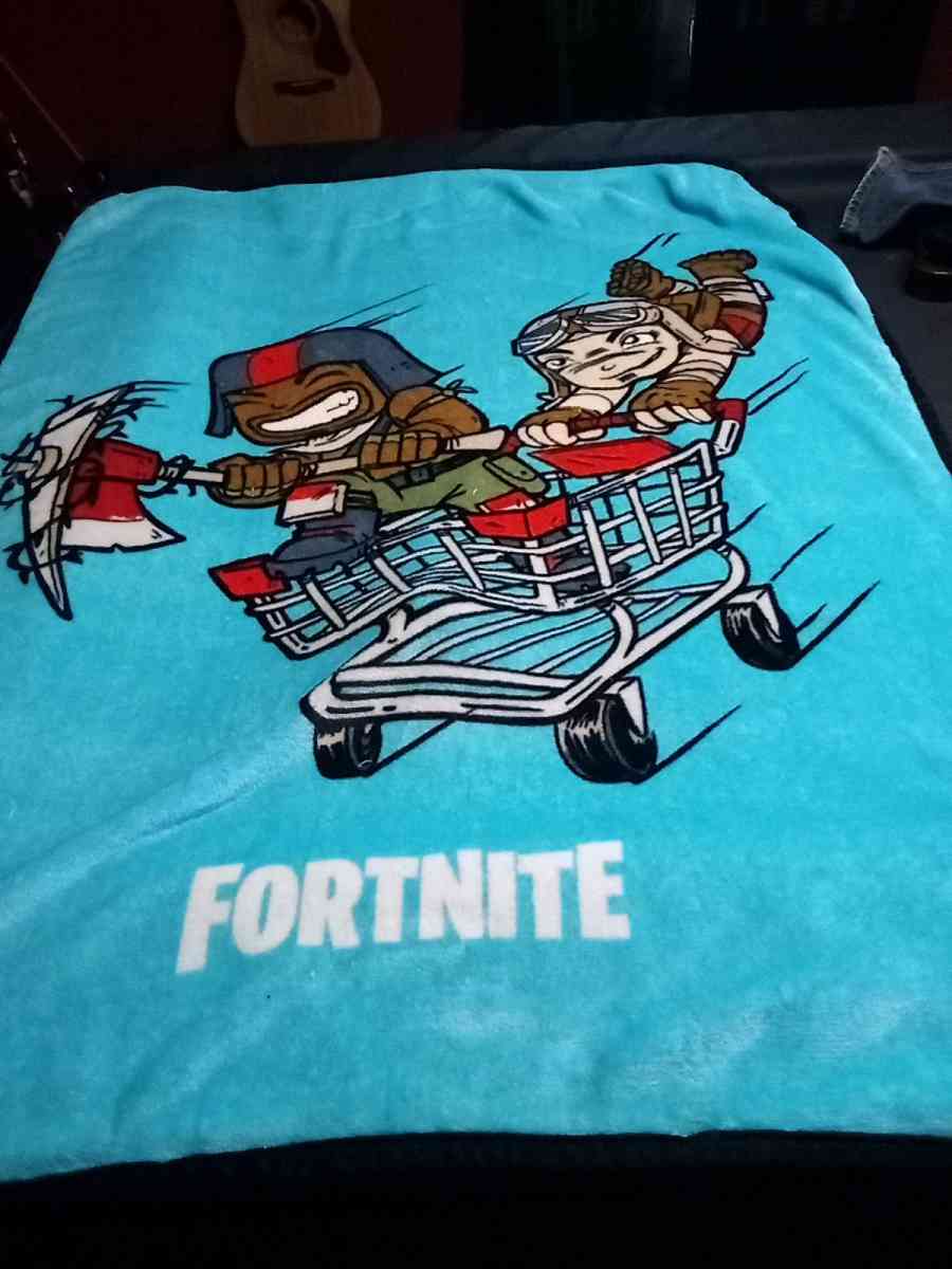 fortnite plush blanket