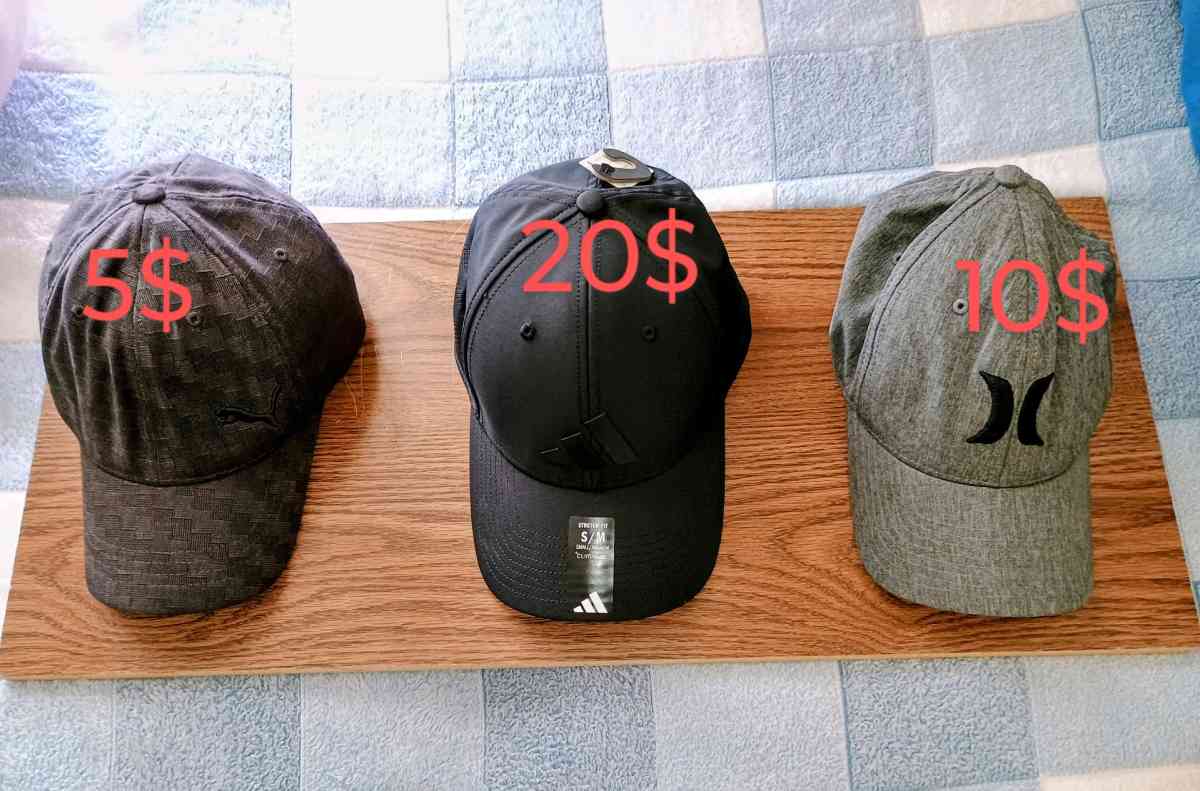 mens new and used hats