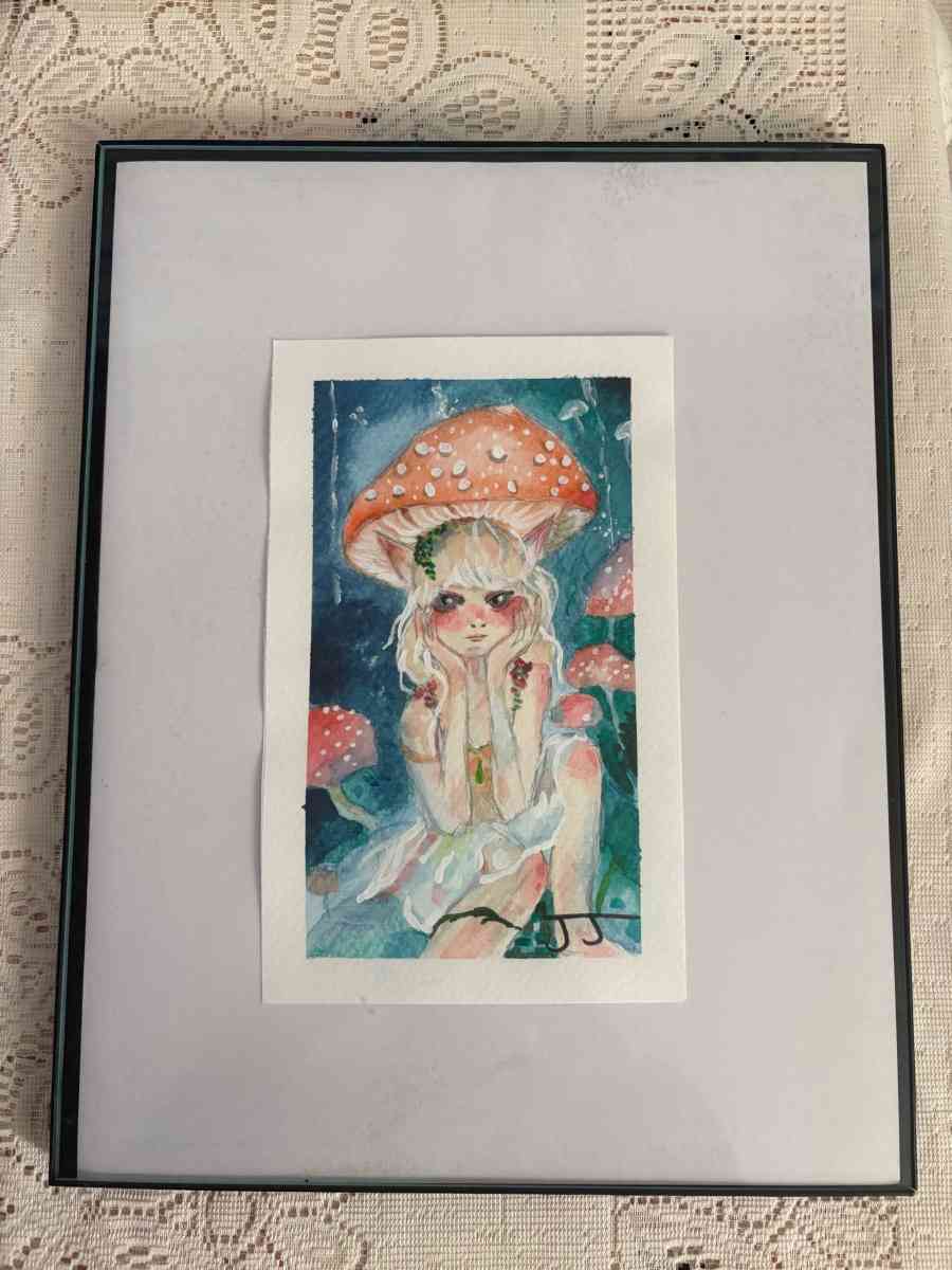 Pluviophile Original painting by Jasmine Jenkins