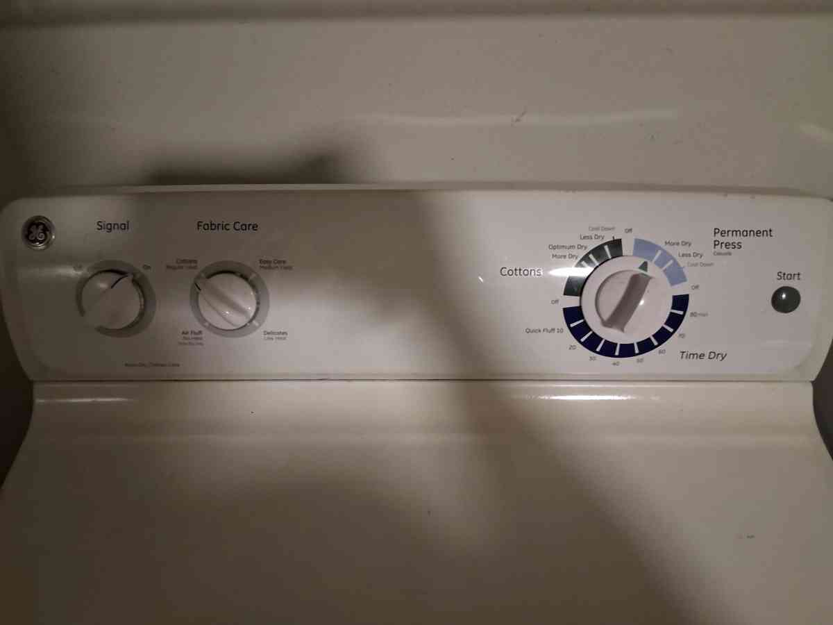 g and e dryer