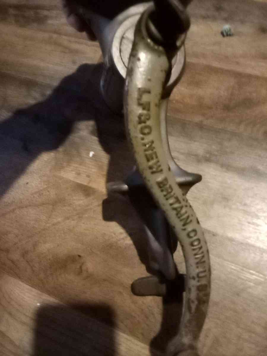 antique meat grinder