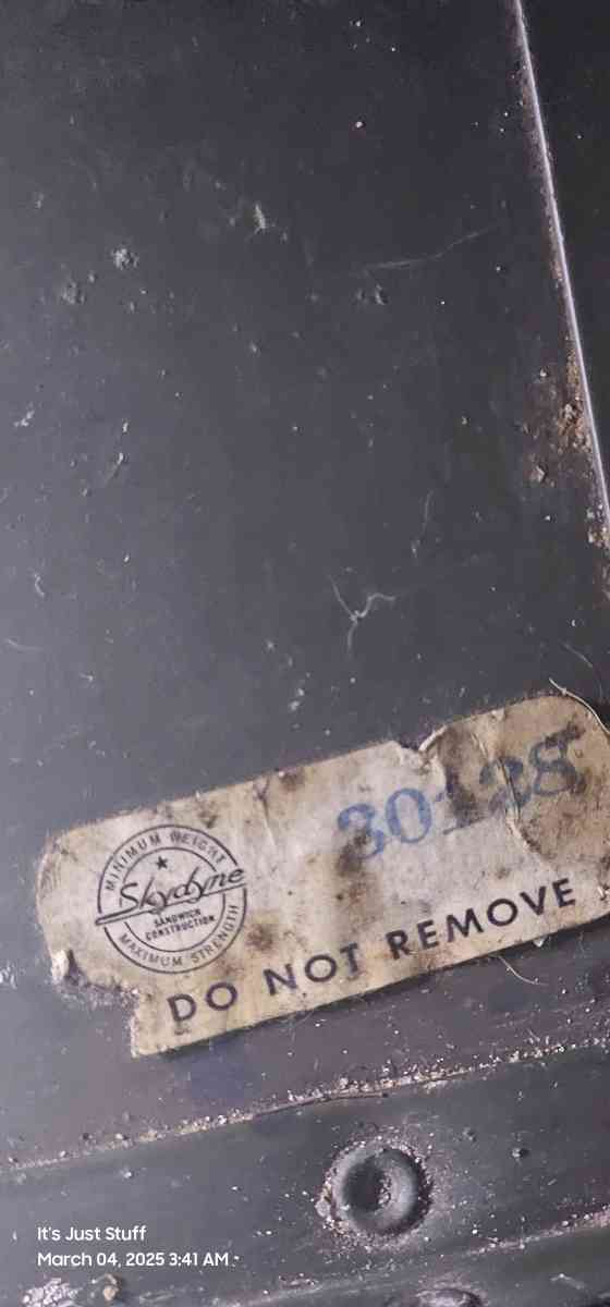 Vintage Military Storage