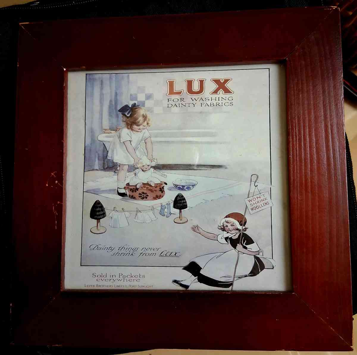 Lux Soap Vintage Ad Print