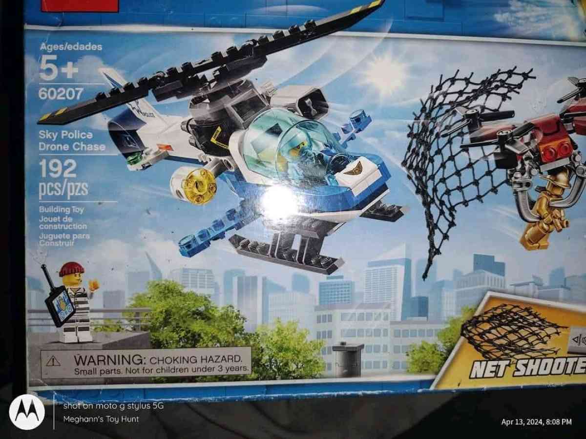 Lego City Sky Police Drone Chase