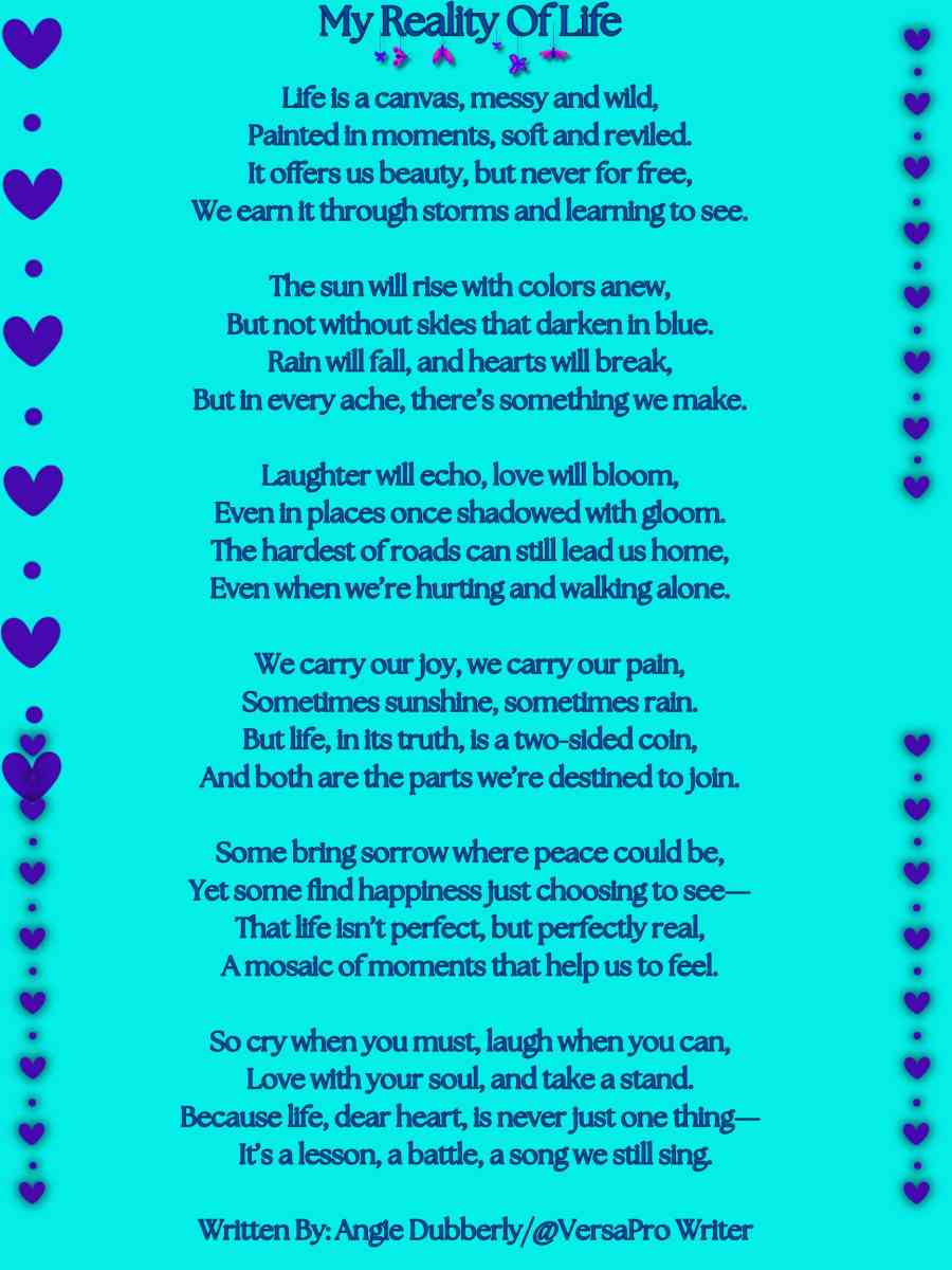 Authentic Poetry in a Wooden Frame