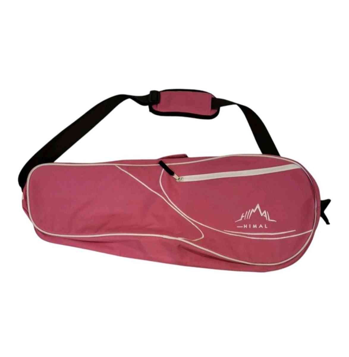 Large 6 Rackets Pink Versatile Tennis Bag with Accessory Poc