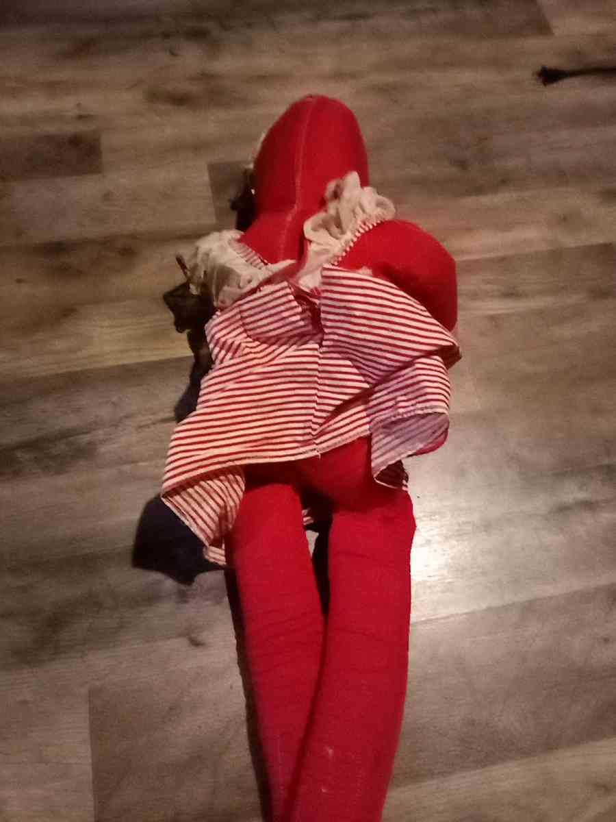 antique doll 3 feet tall