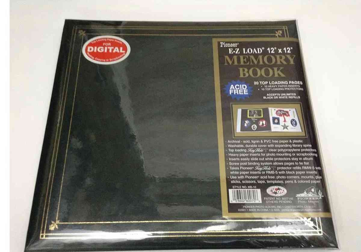 Pioneer Photo Albums Mb10 EzLoad Deluxe Memory Book 12 X 12