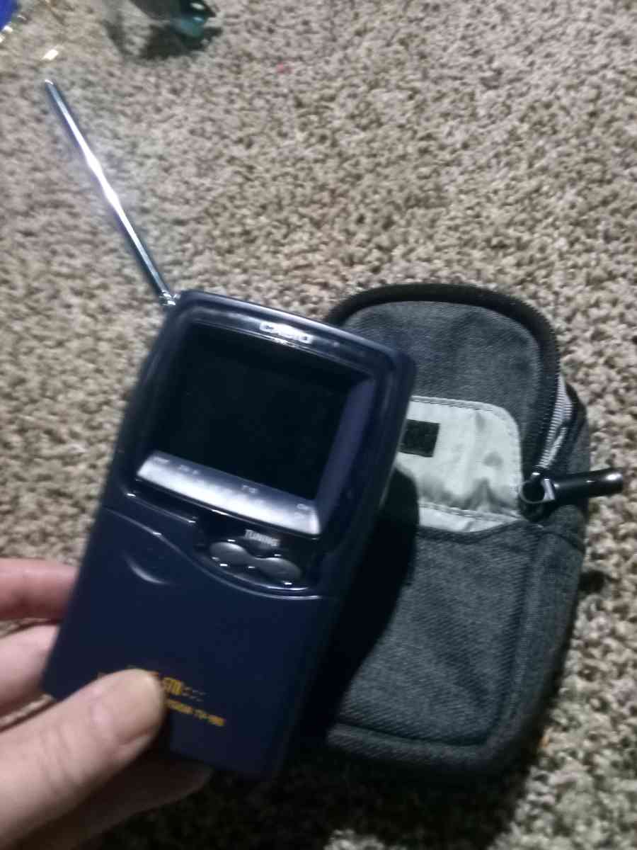 vintage hand held tv casio
