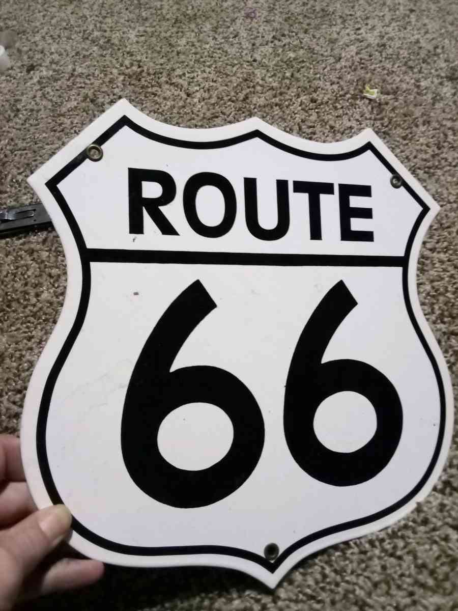 route 66 sign