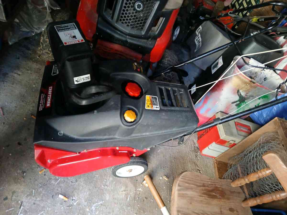Snowblower craftsman