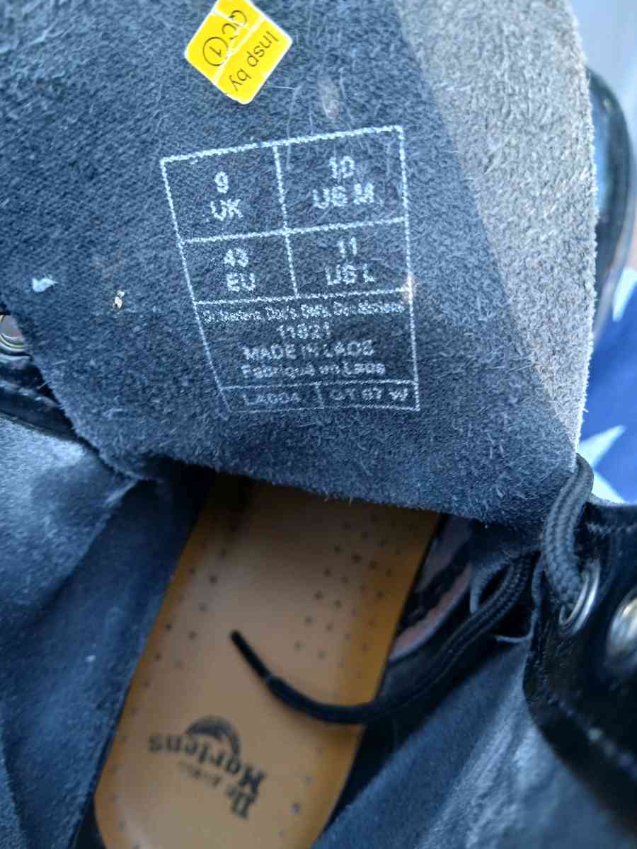 Doc Martin Black Boots