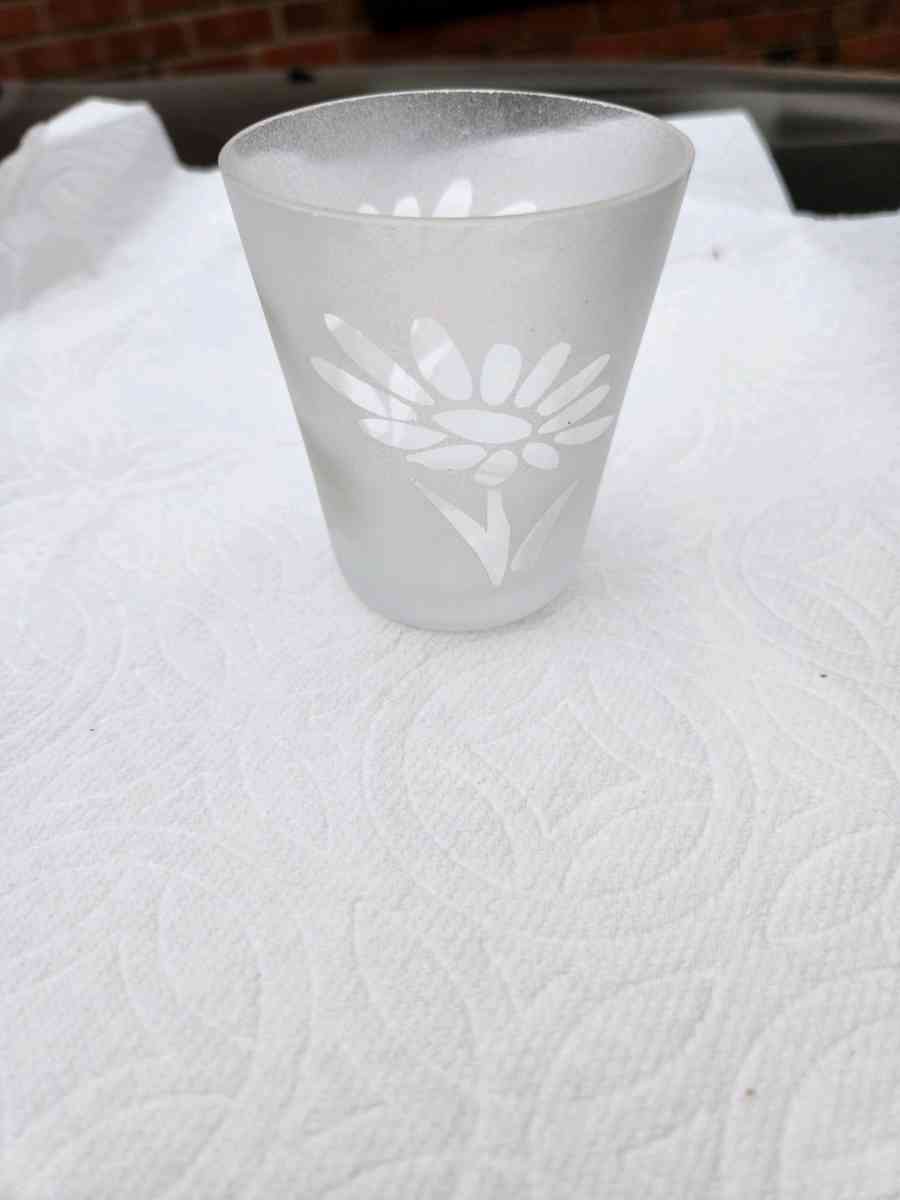 crystal candle holder